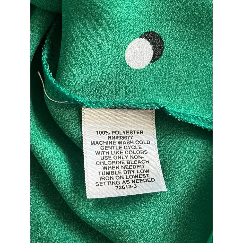 Liz Claiborne polka dot blouse - Picture 3 of 6